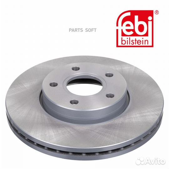 Febi 24565 Диск тормозной перед прав/лев