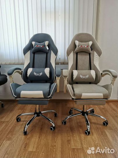 Кресло ткань игровое компьютерное