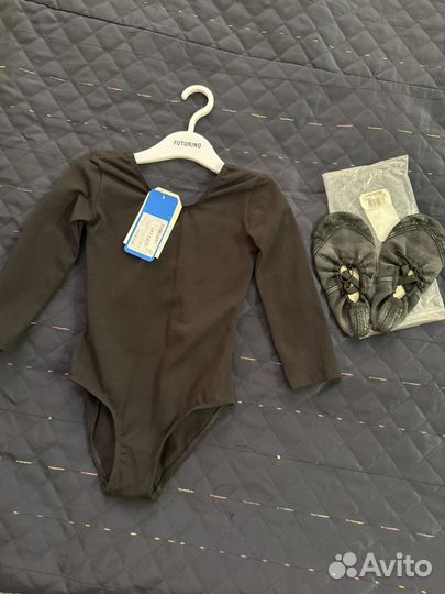 Гимнаст купальник 122+ балетки 32