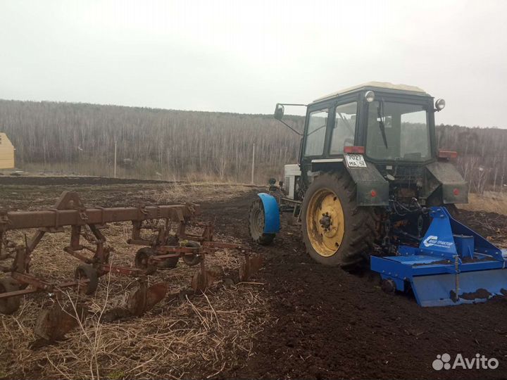 Вспашка земли