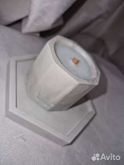 Ароматическая свеча ручной работы