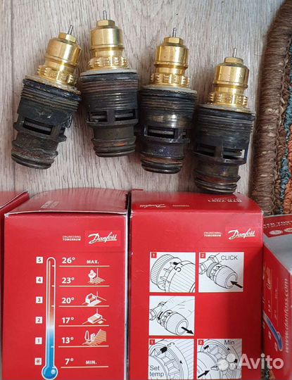 Danfoss терморегулятор комплект