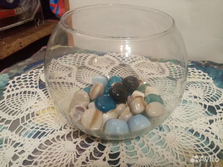 Аквариум для разведения рыб террариум грунт декор