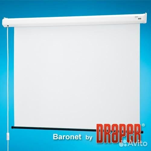 Экран моторизированный Draper Baronet 213x213