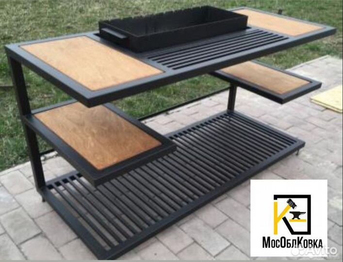 Мангалы в стиле лофт