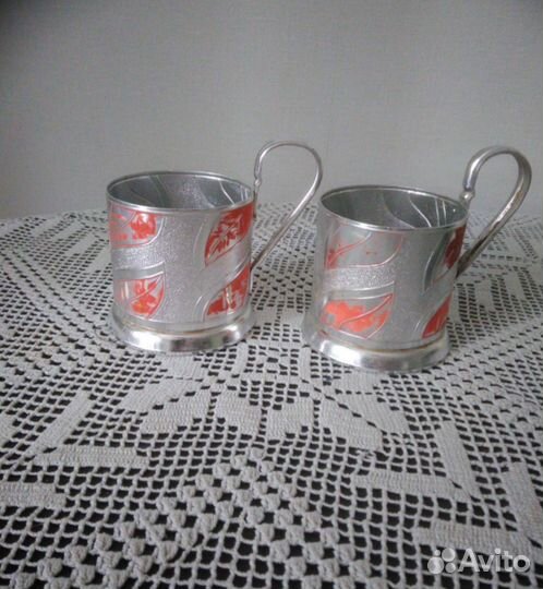 Подстаканники алюминий разные