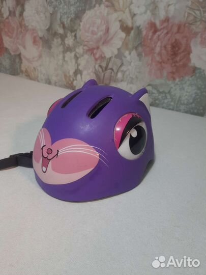 Шлем и палки для роликов