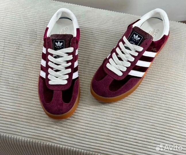 Кроссовки adidas gazelle gucci замша 36-40