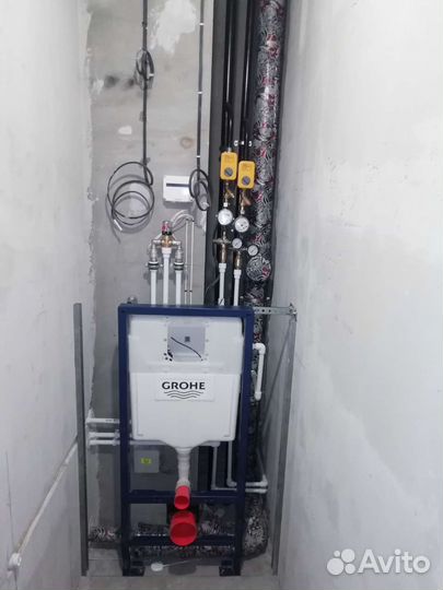 Сантехнические работы, монтаж систем отопления