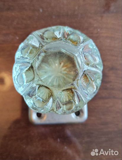 Дверные ручки. Стекло, металл. СССР