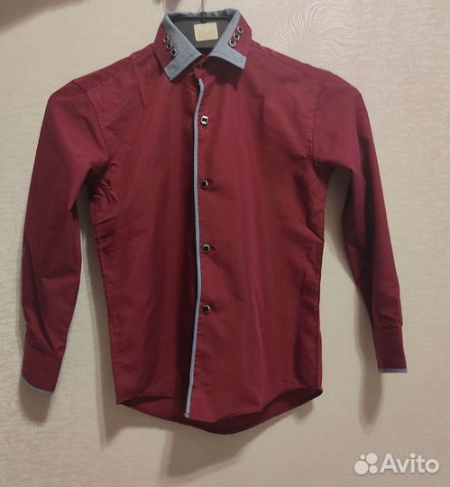 Новая праздничная детская рубашка 30, 33, 35 р