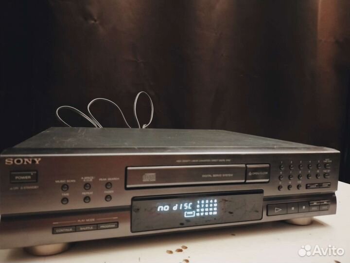 Cd проигрыватель sony cdp-m43