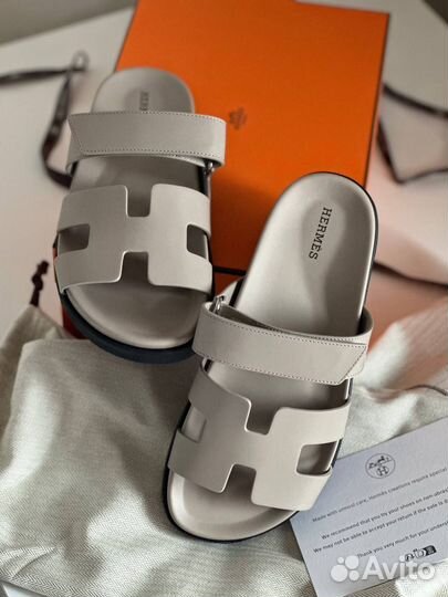 Шлепанцы Hermes chypre