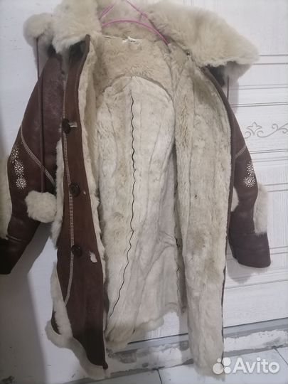 Дубленка детская для девочки