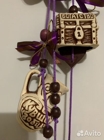 Украшение из керамики для кухни для денег