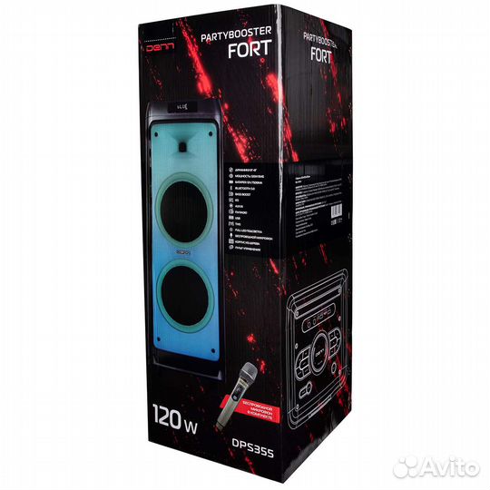 Музыкальный центр Denn Partybooster Fort DPS355