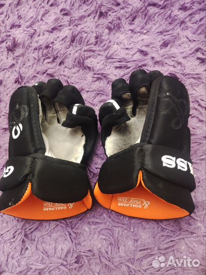 Краги хоккейные детские