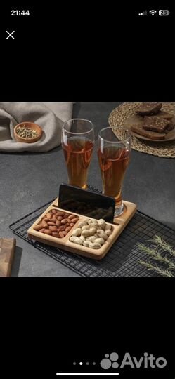 Менажница деревянная