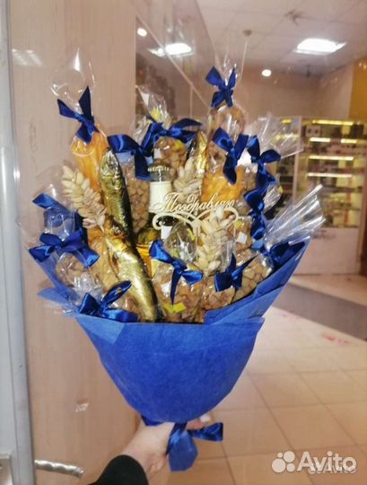 Вкусные букеты для мужчин