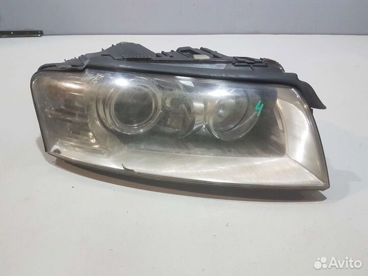 Фара правая дорест голая ауди а8 audi a8
