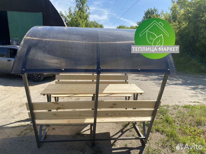 Беседка для дачи. Под ключ