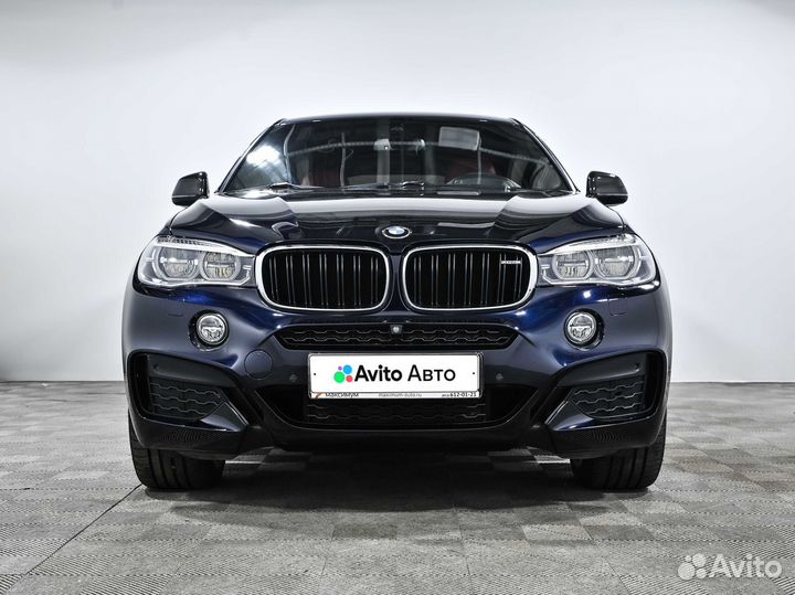 BMW X6 3.0 AT, 2017, 65 553 км