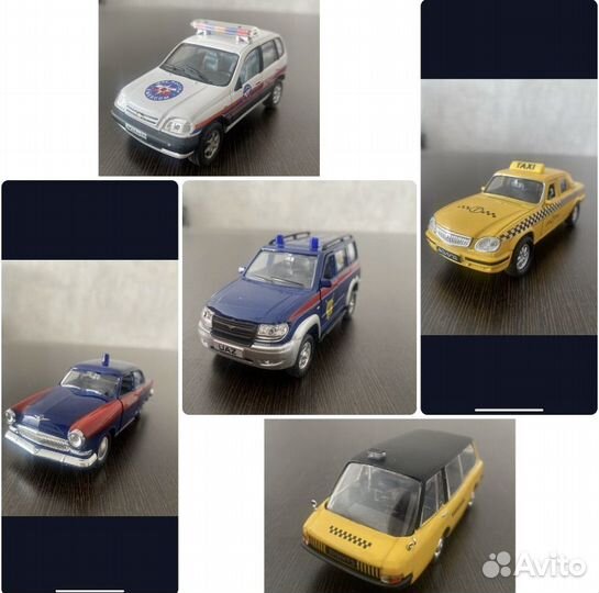 Коллекционные модели автомобилей 1:43