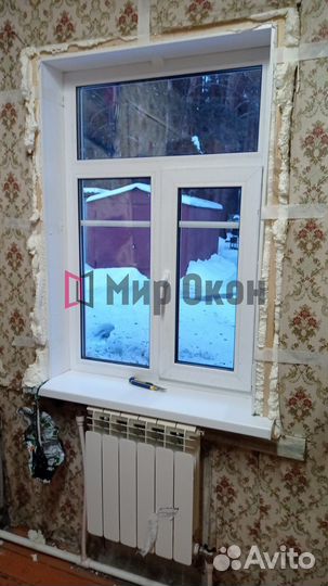 Окна пластиковые установка
