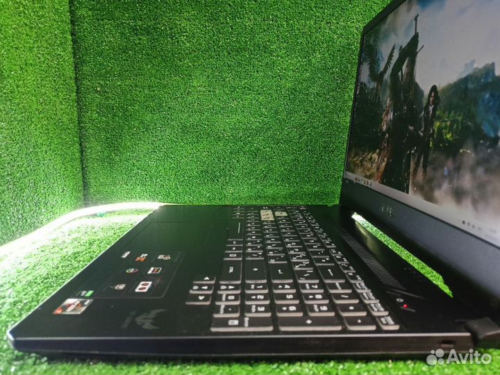 Мощный игровой ноутбук asus/2ssd/16gbозу/geforce16