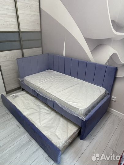 Детская кровать мягкая