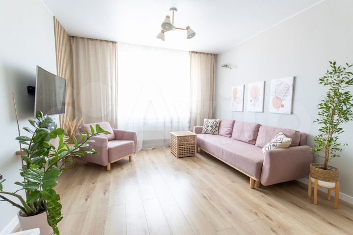 2-к. квартира, 73,9 м², 8/16 эт.