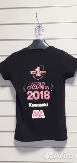 Мото футболка kawasaki ANA carrasco размер S