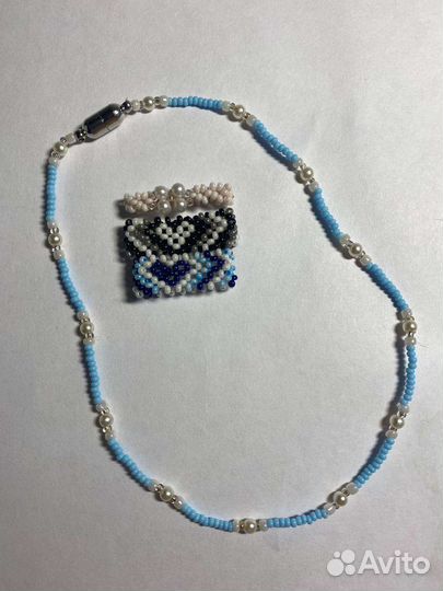 Ожерелье из бисера