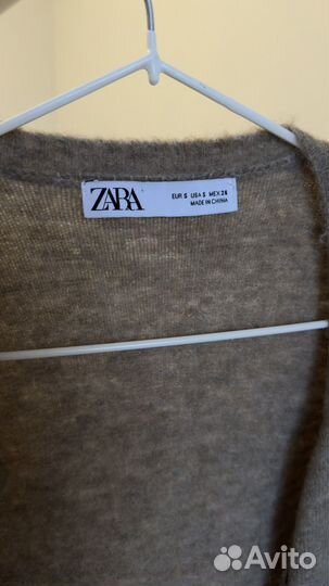 Кардиган укороченный zara