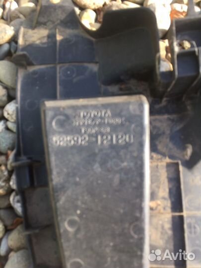 Toyota corolla 150 брызговик бампера задний левый