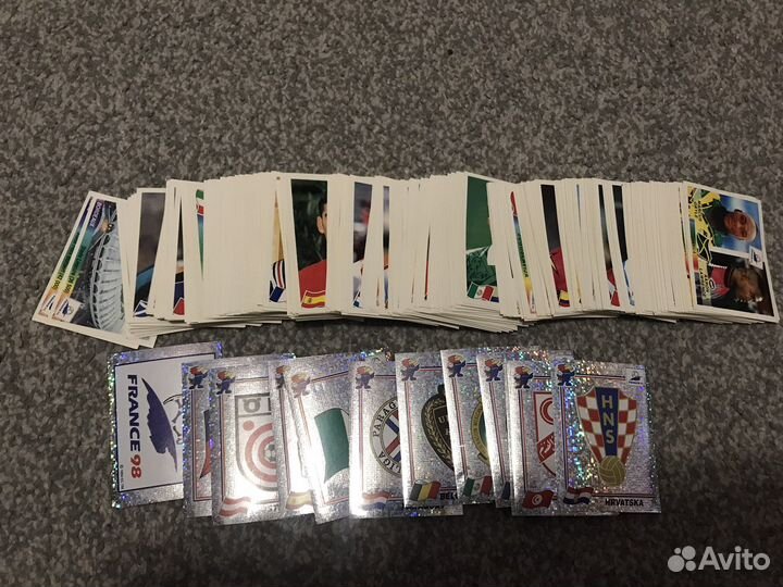 Panini чемпионат мира 1998