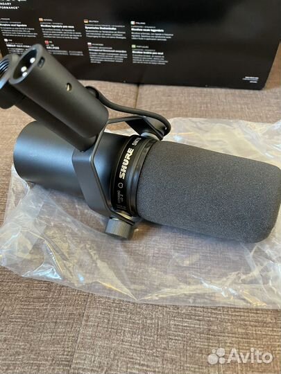 Shure SM7B микрофон студийный
