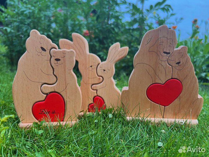 Деревянные статуэтки и фигурки, Сувениры, Подарки