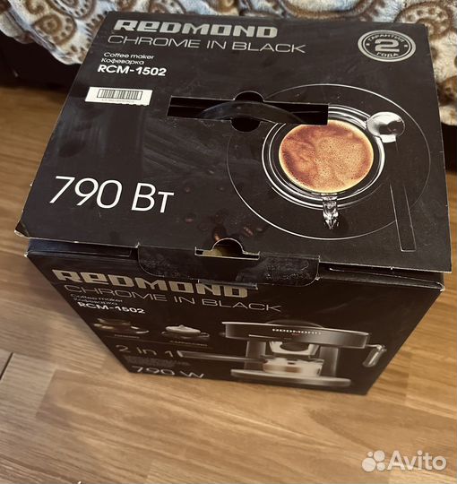 Кофеварка рожковая redmond