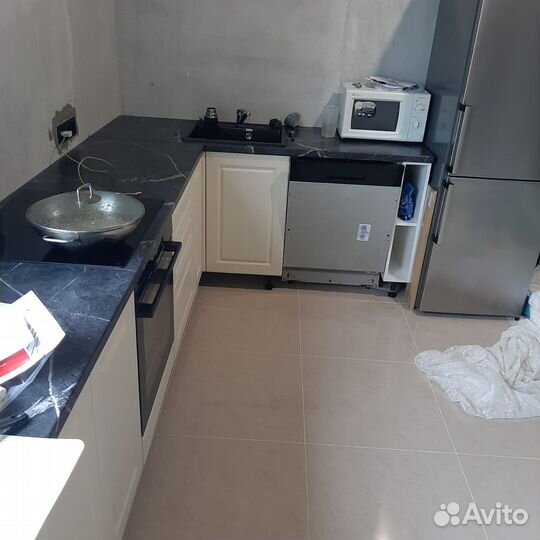 Сборка и установка кухни