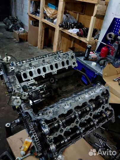 Двигатель 1VD-FTV / toyota Land Cruiser 200