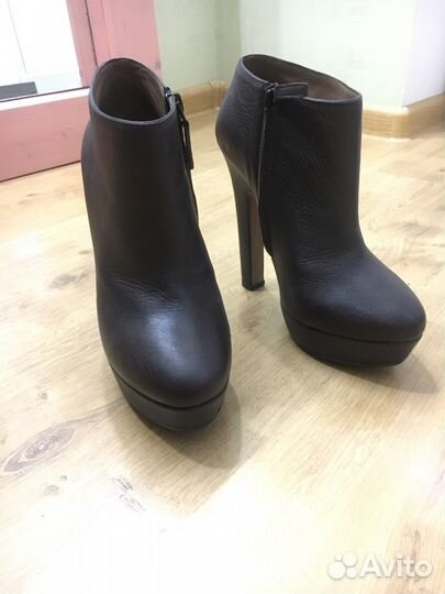 Ботильоны женские кожаные. Почти новые