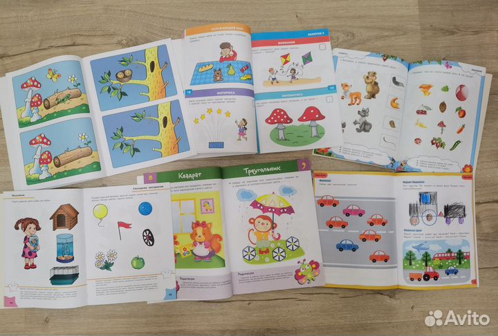 Развивающие тетради на 2-3 года