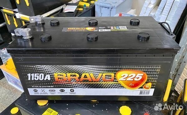 Грузовой аккумулятор Bravo 225 Ah 1150 A