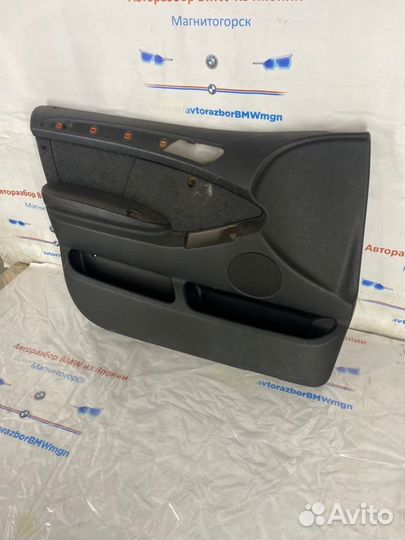 Дверная карта передняя левая Bmw X5 E53 M62B44