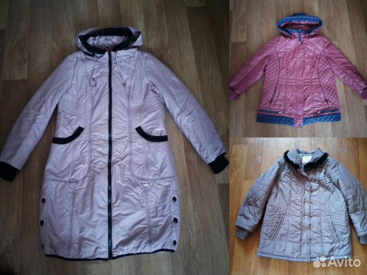 Женские куртки 54 размер