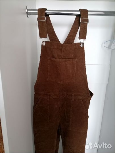 Вельветовый комбинезон женский