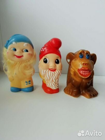 Игрушки резиновые СССР