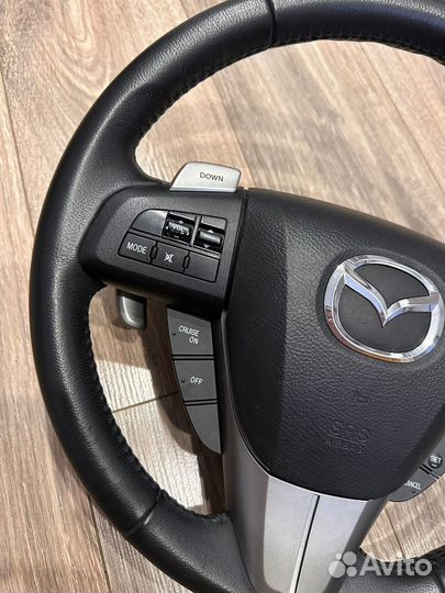 Руль mazda 3 bl максимальной комплектации