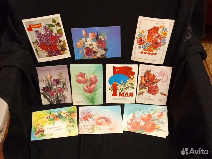 Открытки СССР чистые